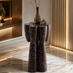 Bamboo Breeze Luxury Marble Side Table