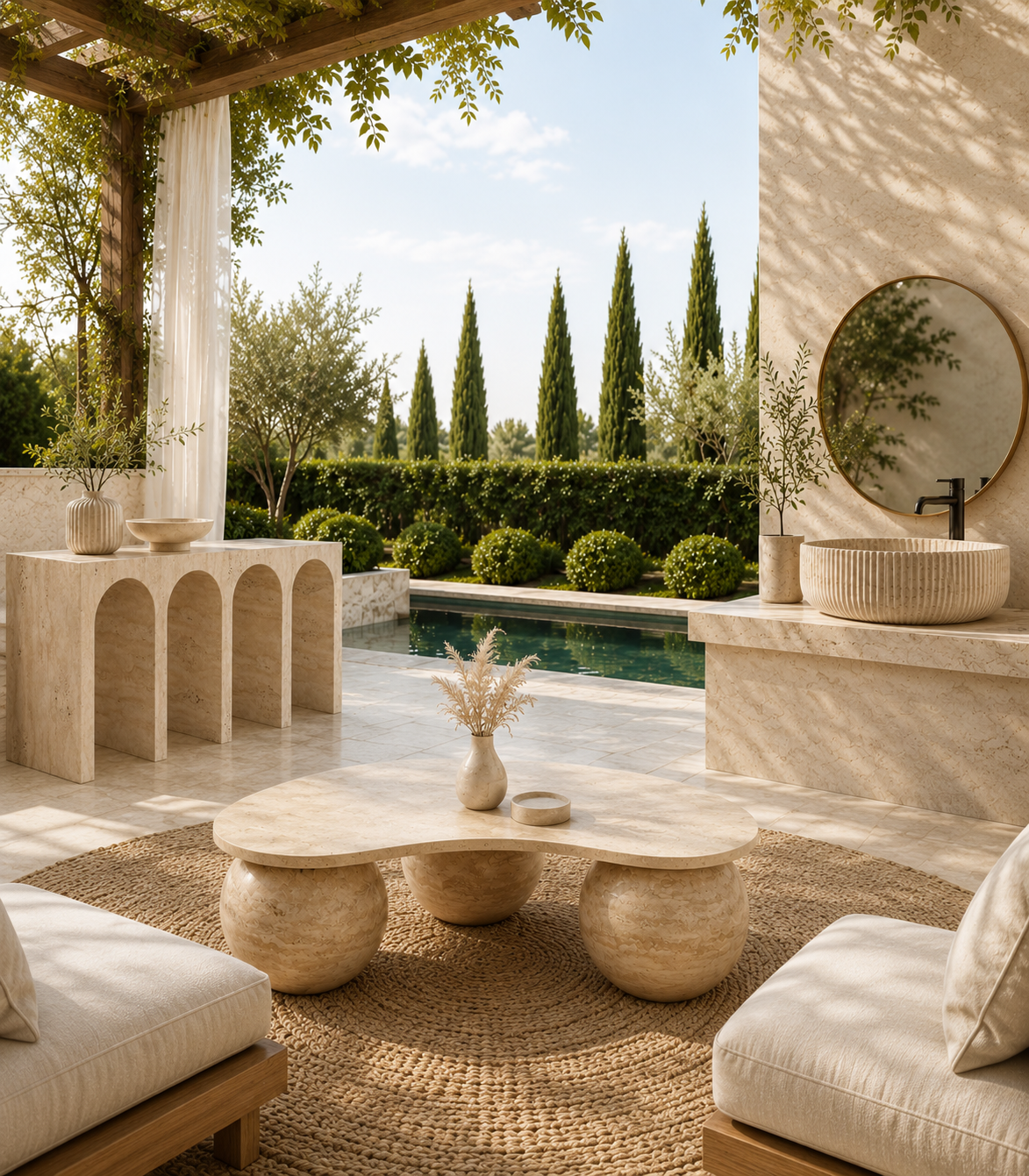 Almora export-grade stone craftsmanship