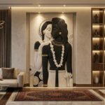 RADHA KRISHNA WALL MURAL